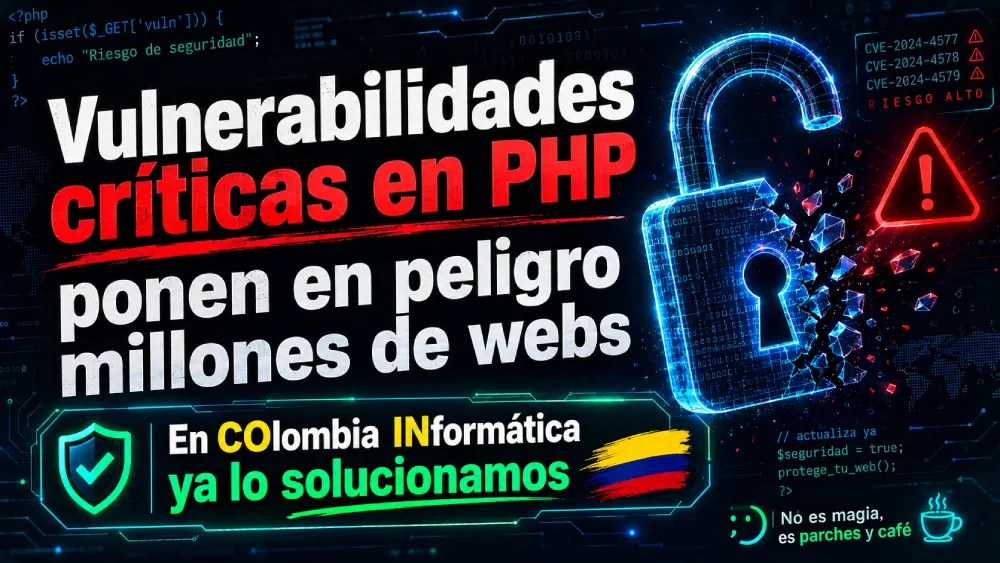 Vulnerabilidades críticas en #PHP