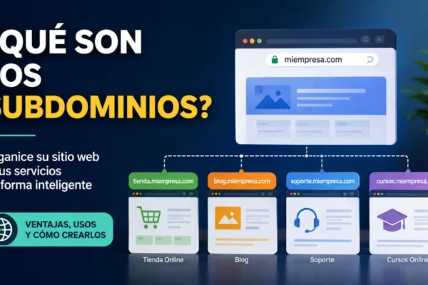 Qué son los sudominios